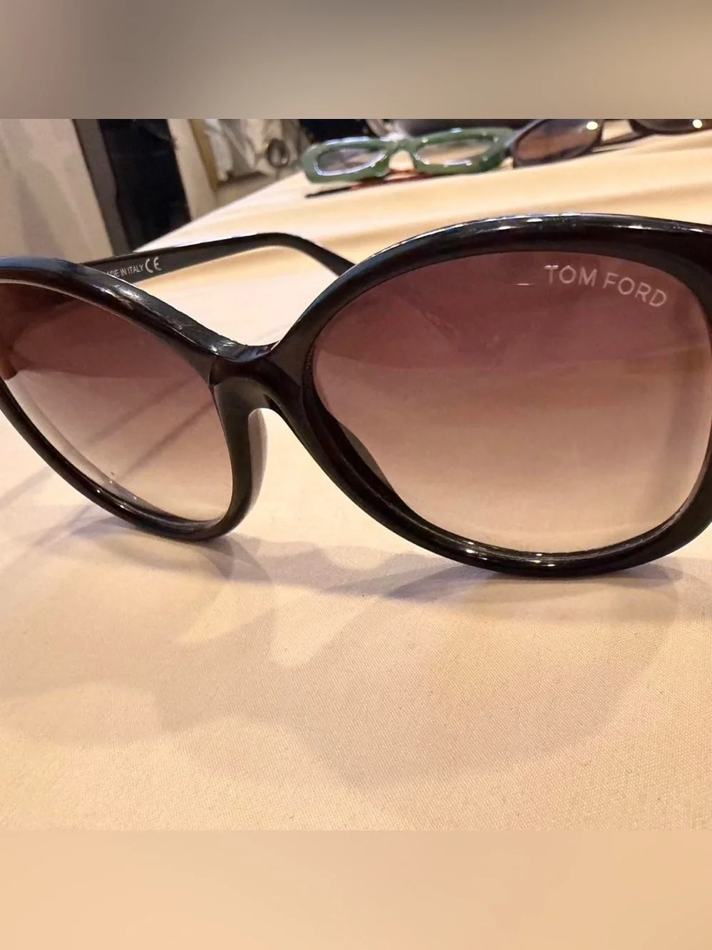 Tom Ford Alicia  black sunglasses